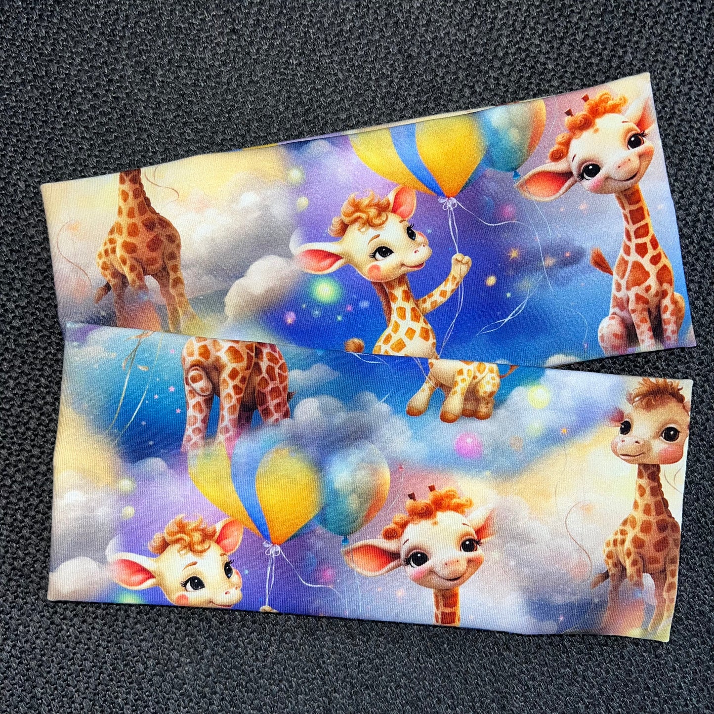 Pannebånd Blå Giraff