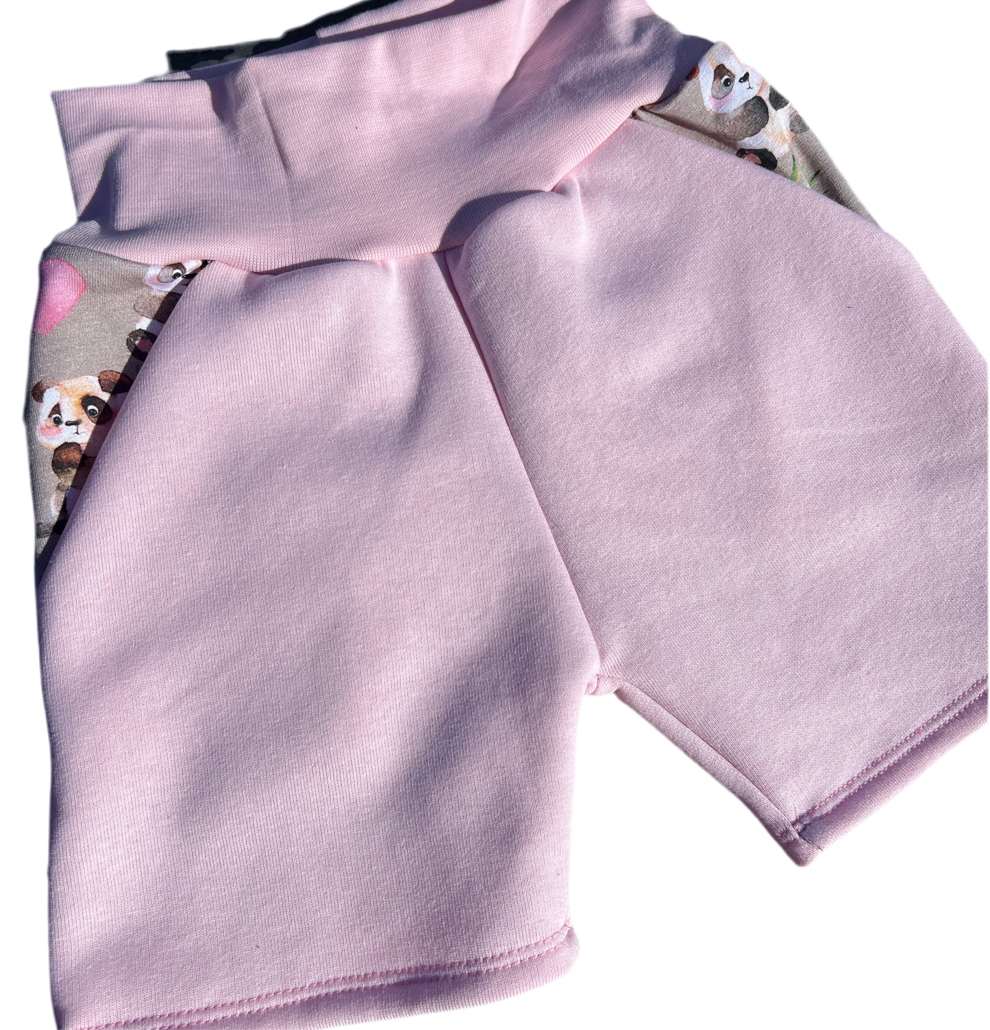 Shorts rosa panda