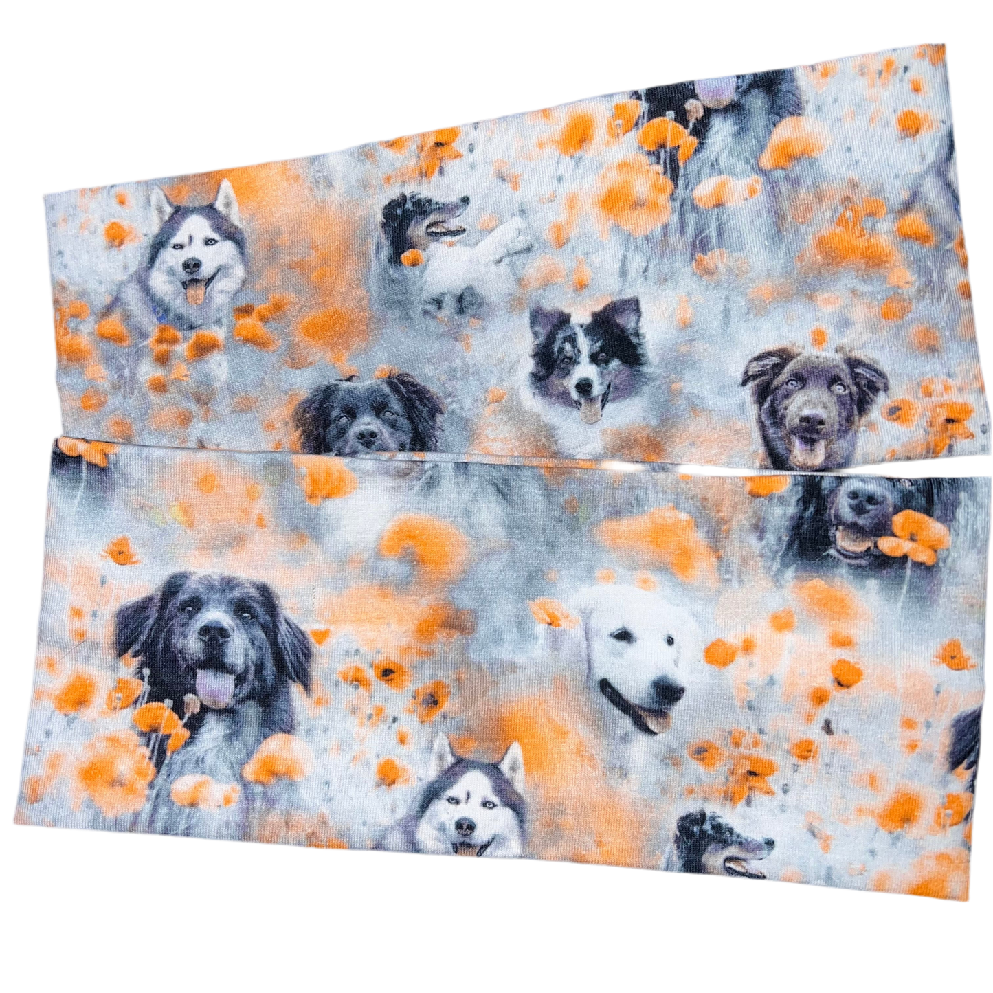 Pannebånd Hunder i blomstereng