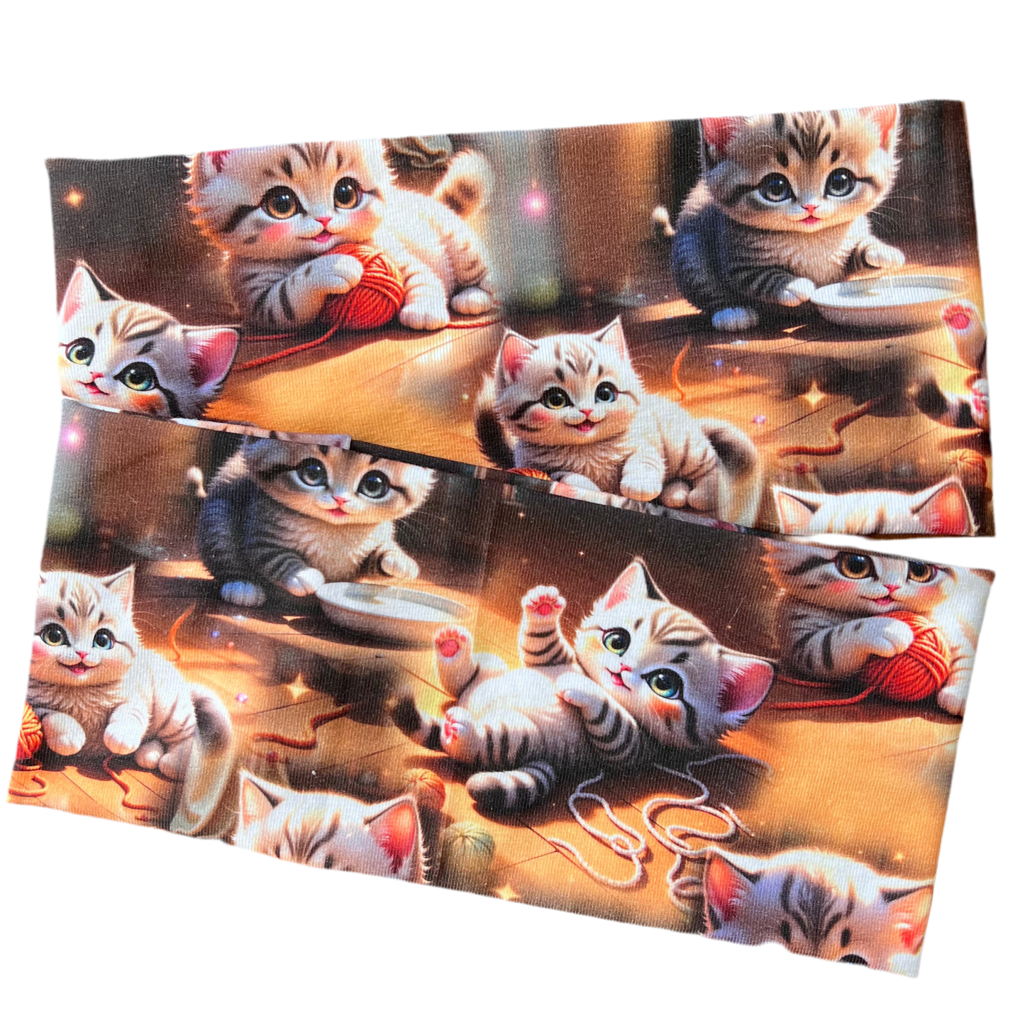 Pannebånd Katter med nøste