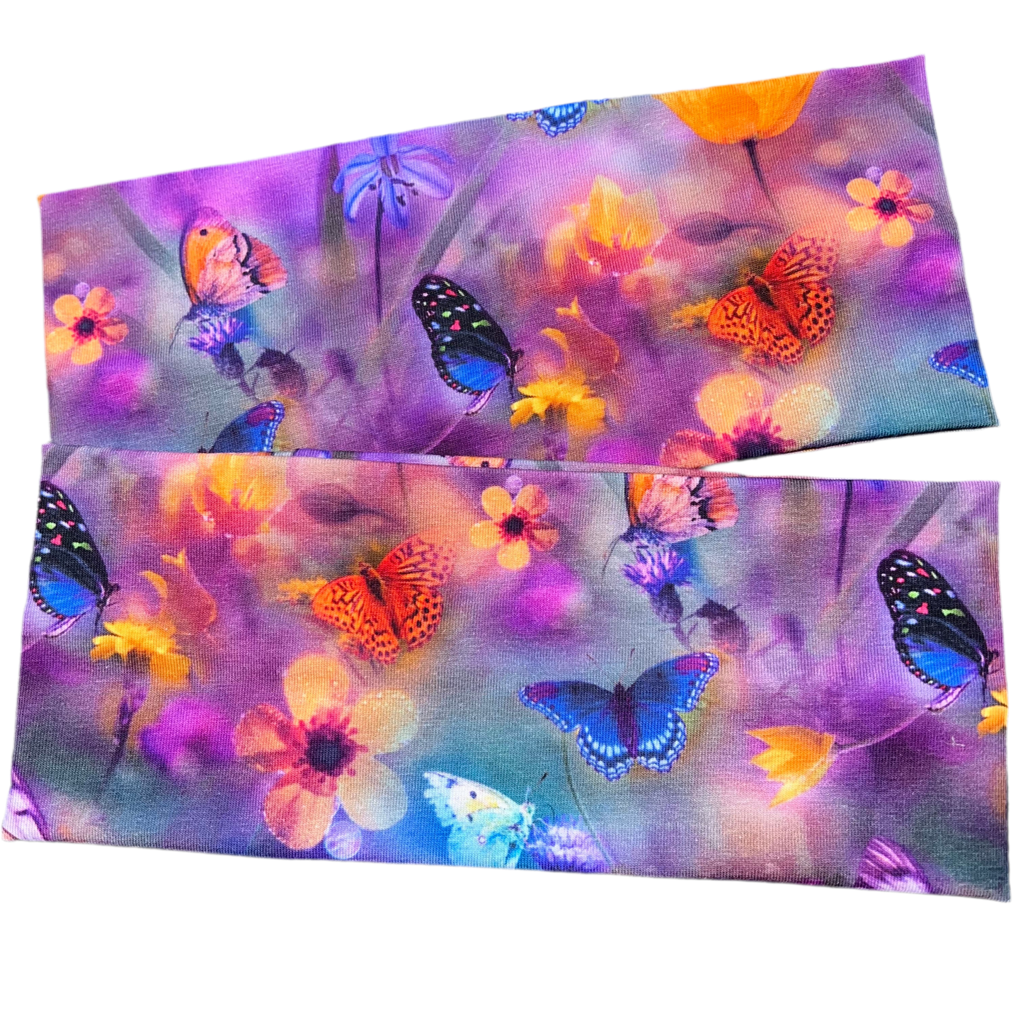 Pannebånd Lilla/orange Sommerfuggler