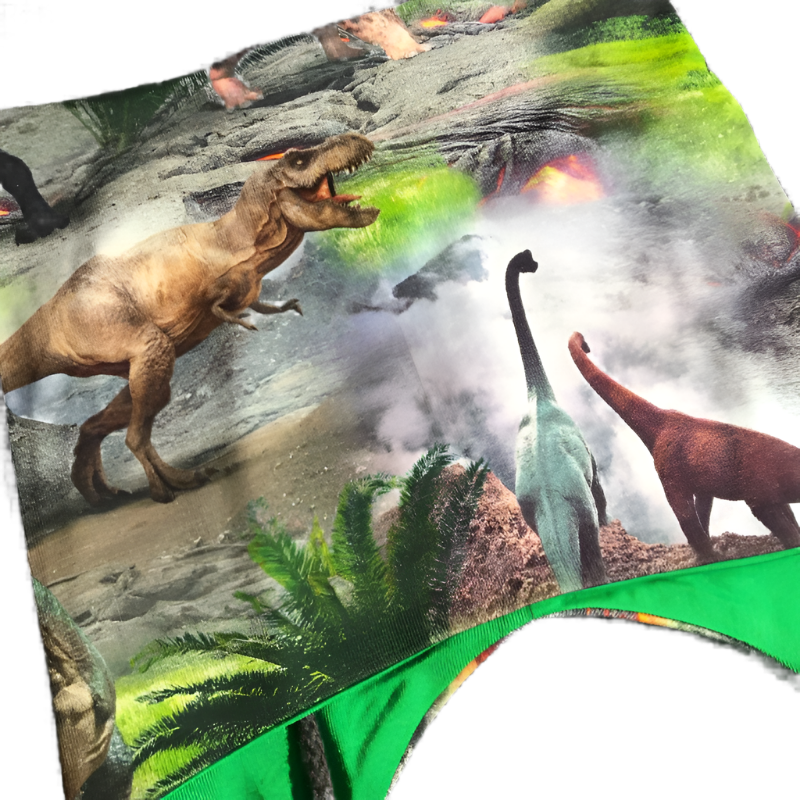 Knyttelue Dinosaur grønt for