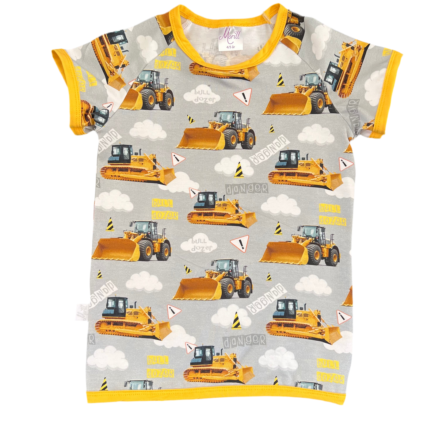 T-skjorte Gul Dumpers