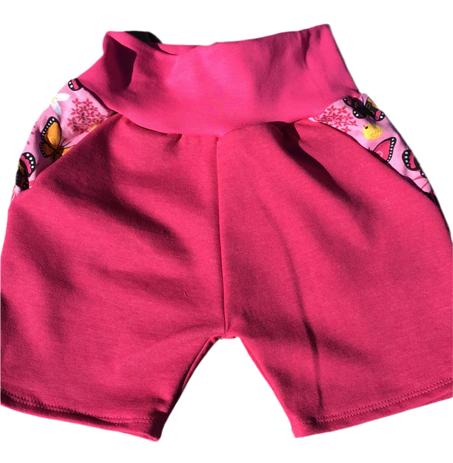 Shorts rosa sommerguggel