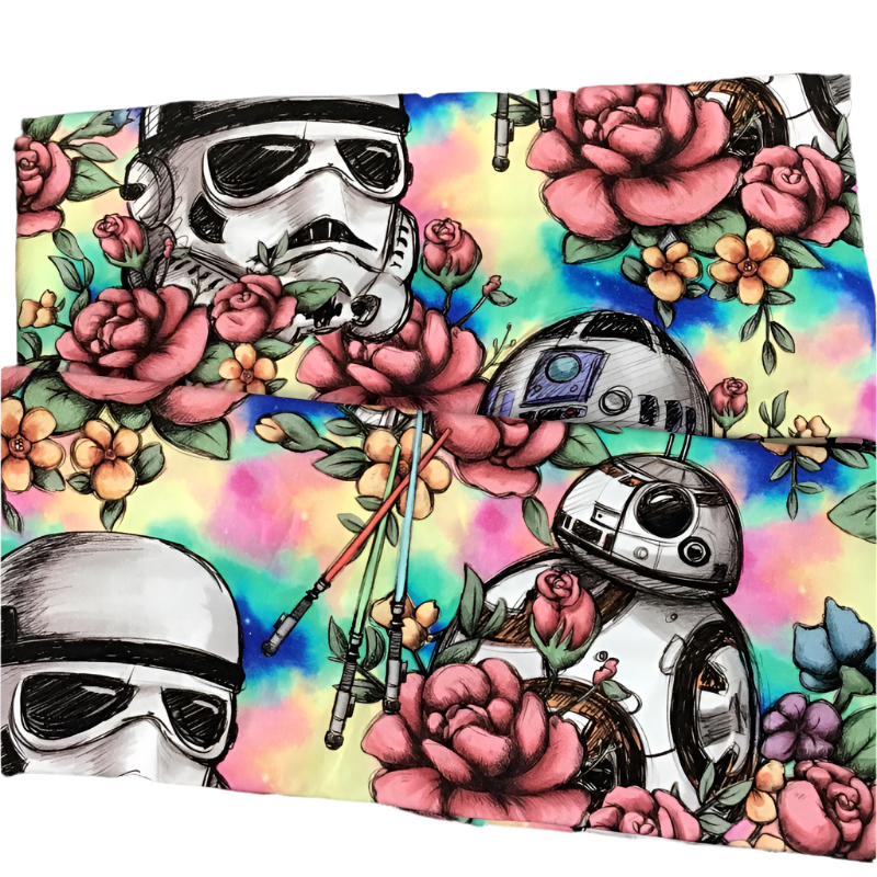 Pannebånd floralwars watercolour
