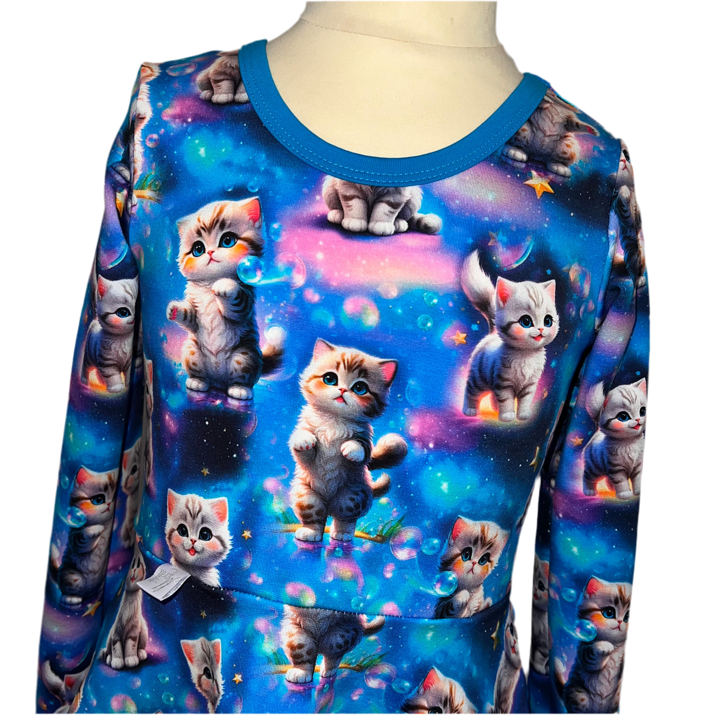Kjole Katt m/lang erm