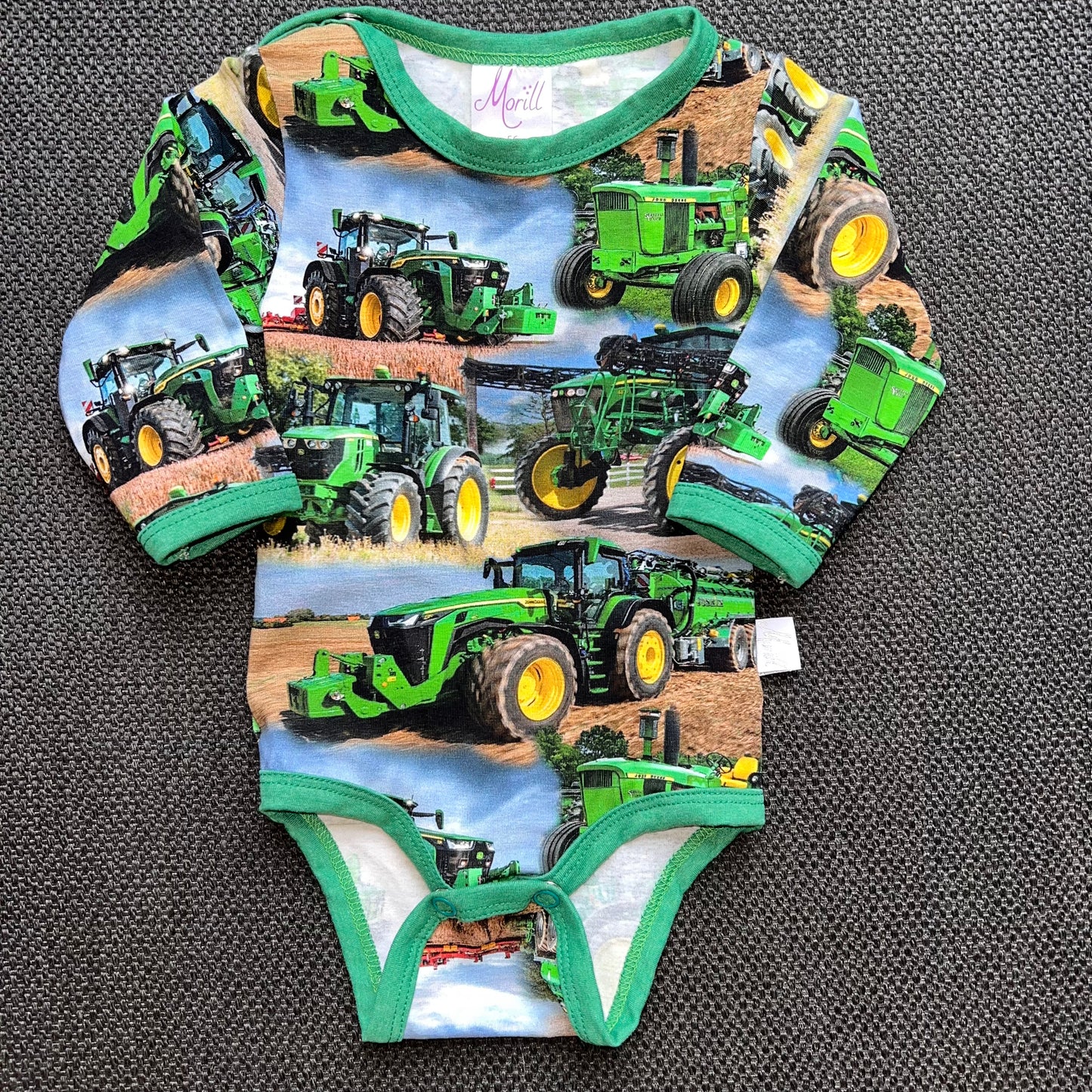 Body traktor JD grønn