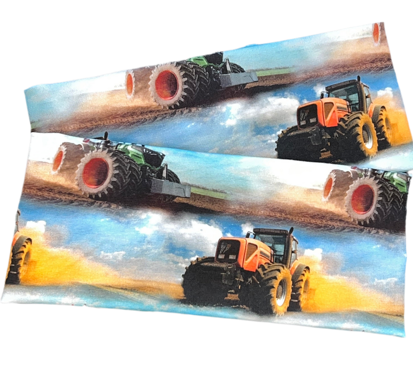 Pannebånd teal traktor