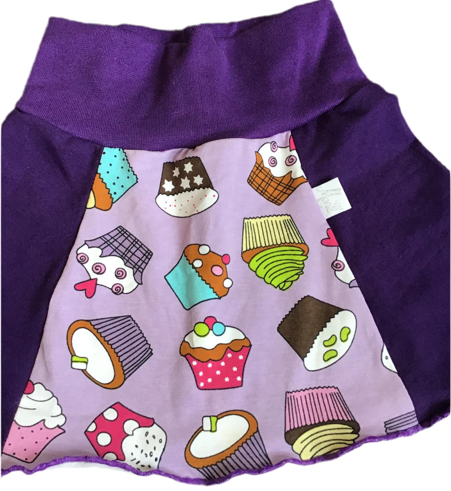 Skjørt lilla muffins