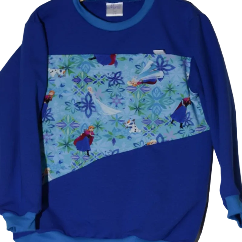 Genser Blå Let it go