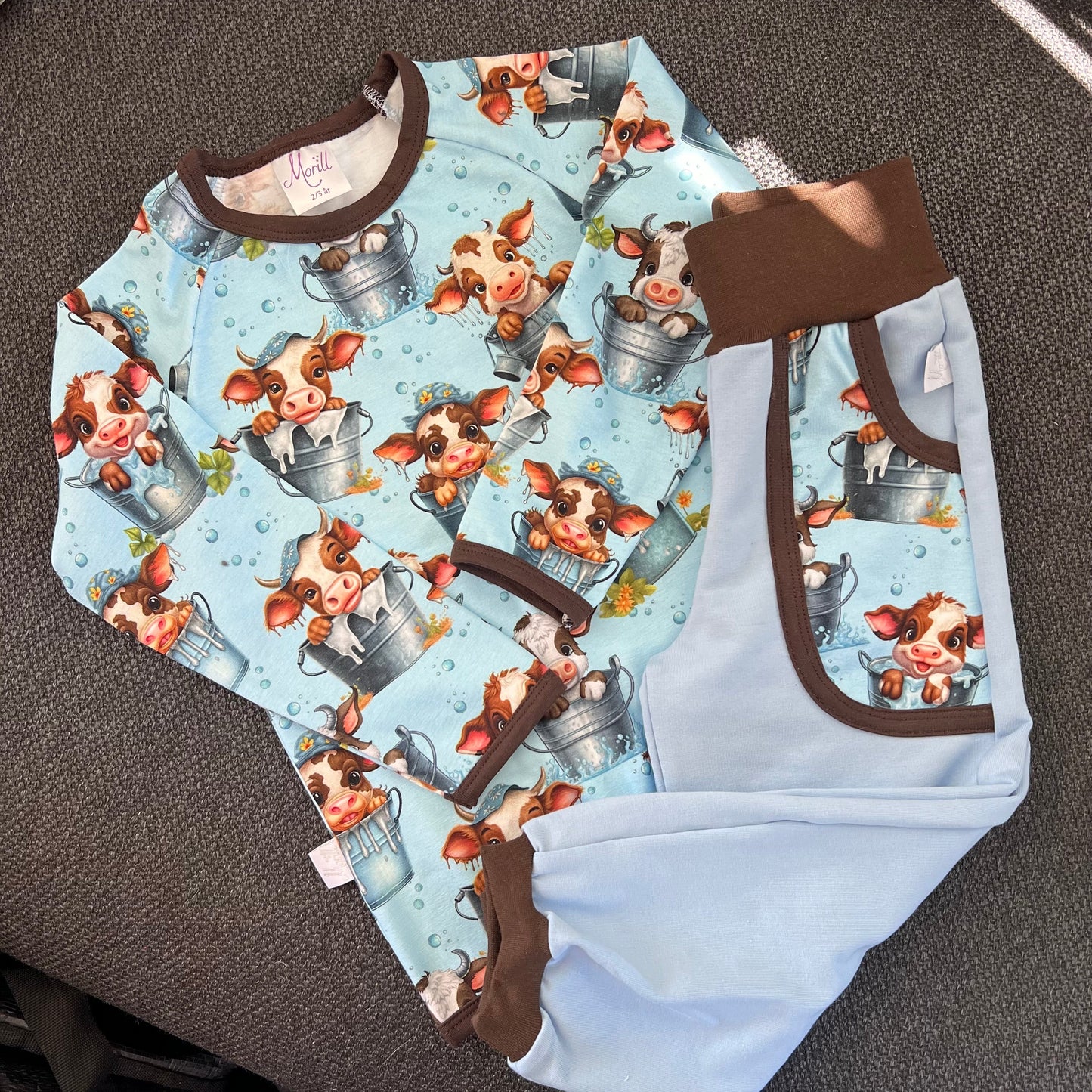 Joggedress Blå Badeku