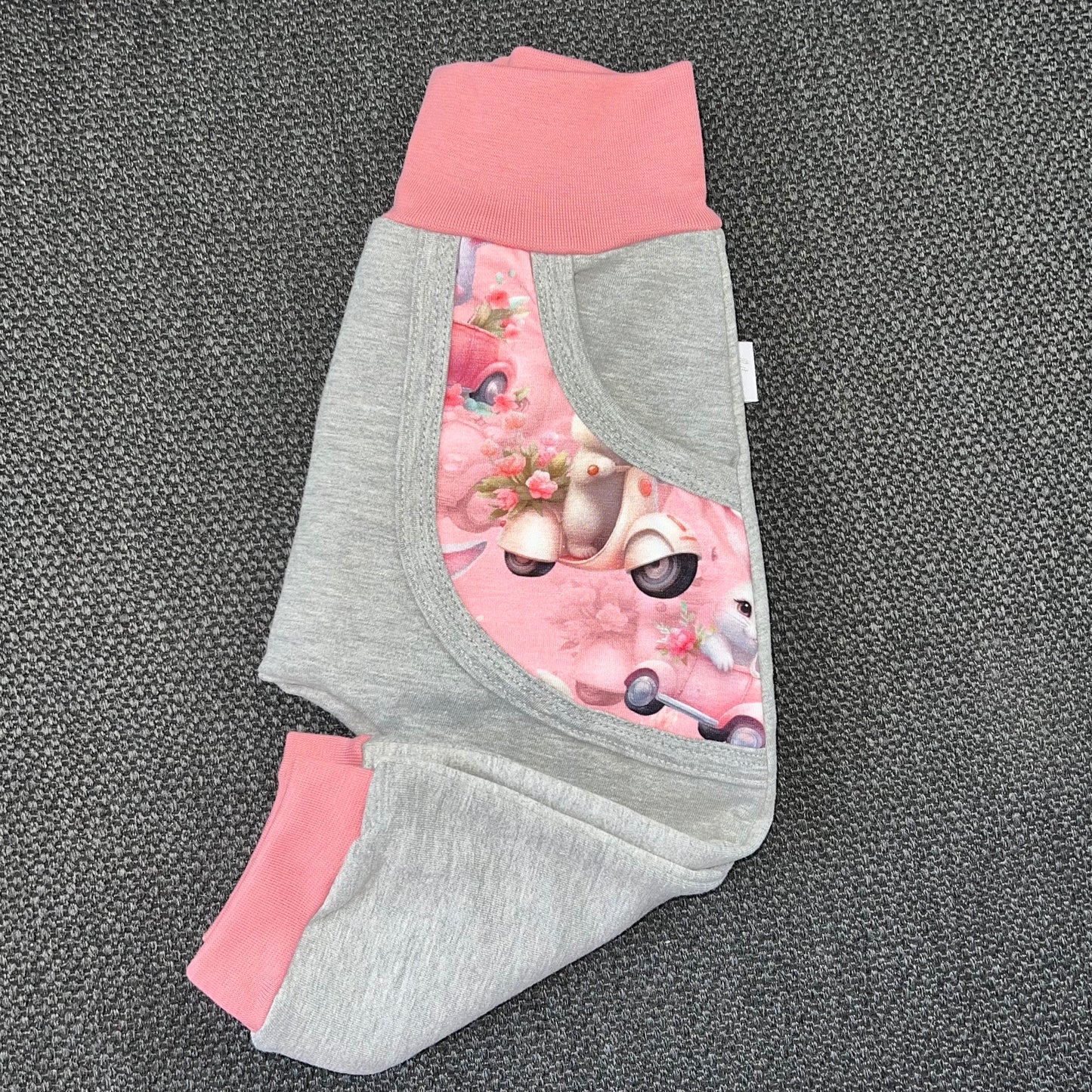 Babybukse rosa kaniner