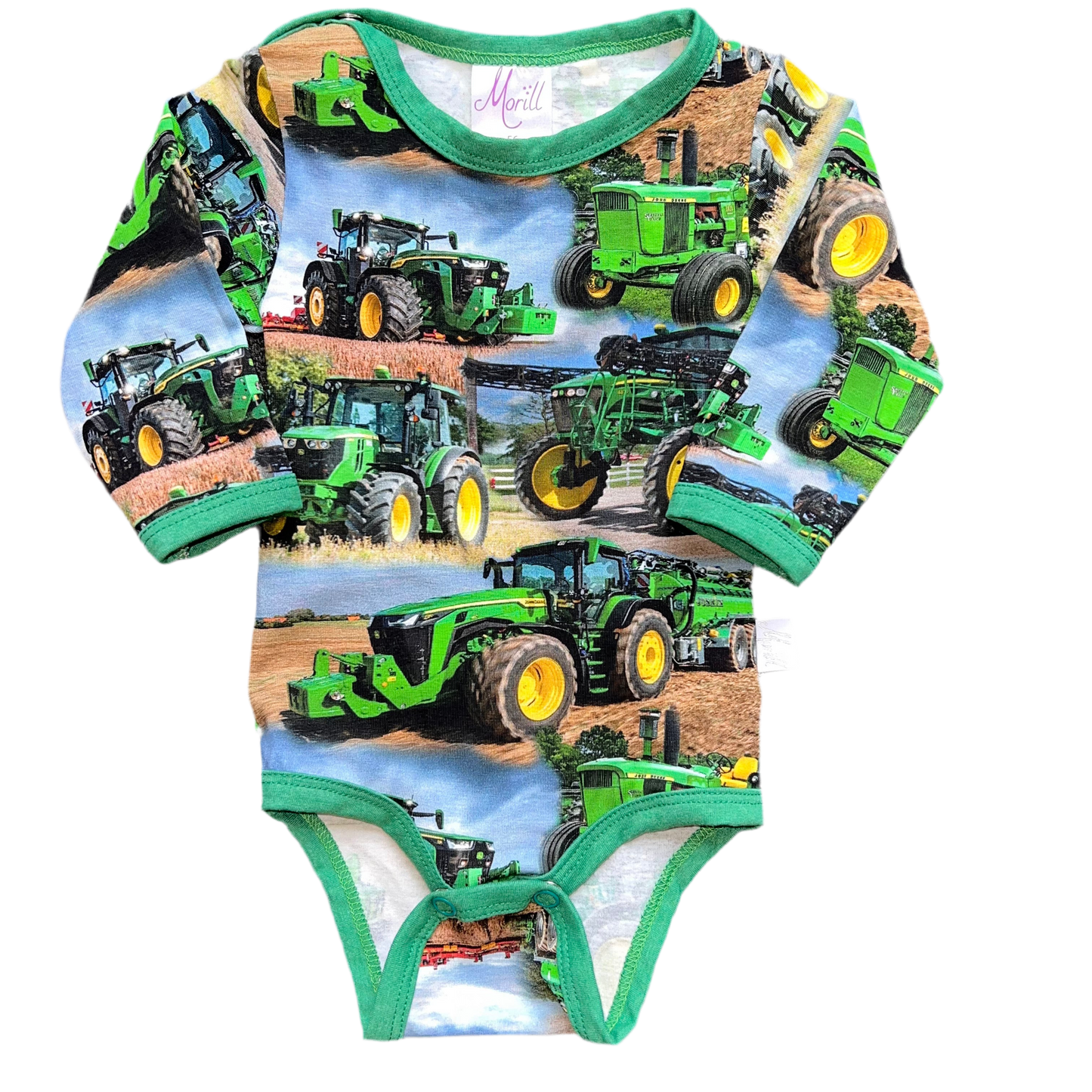 Body traktor JD grønn
