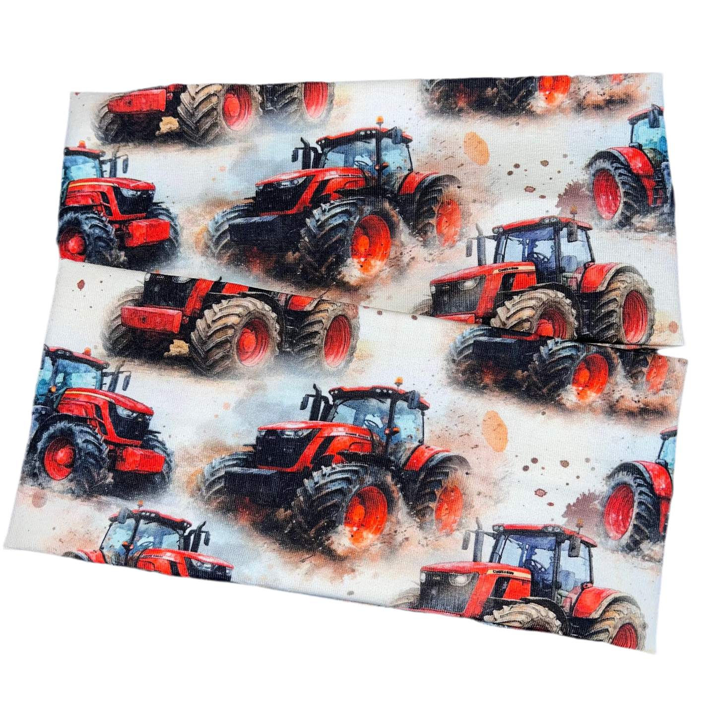 Pannebånd rød traktor søle