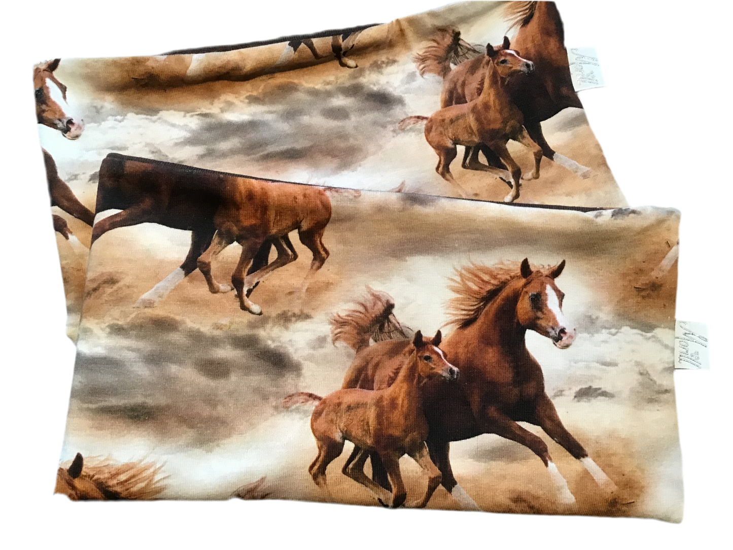 Hals løpende hester