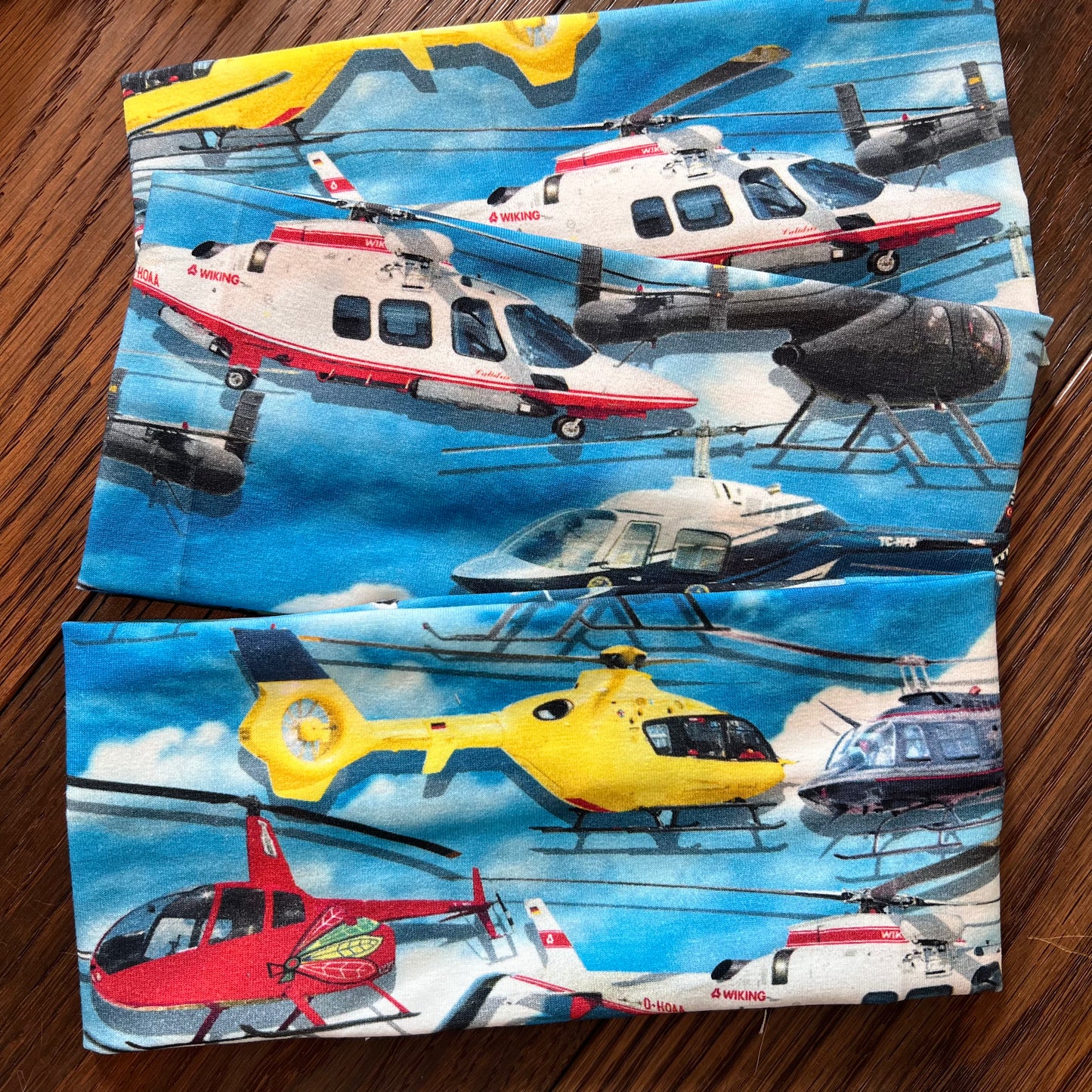 Pannebånd Helikopter