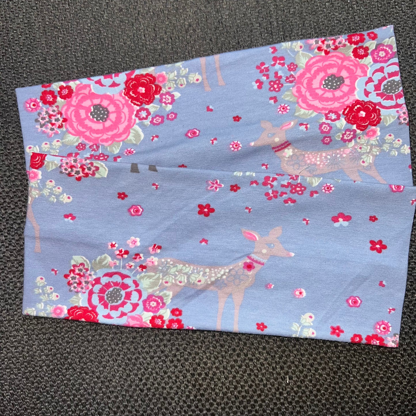 Pannebånd Bambi og blomster