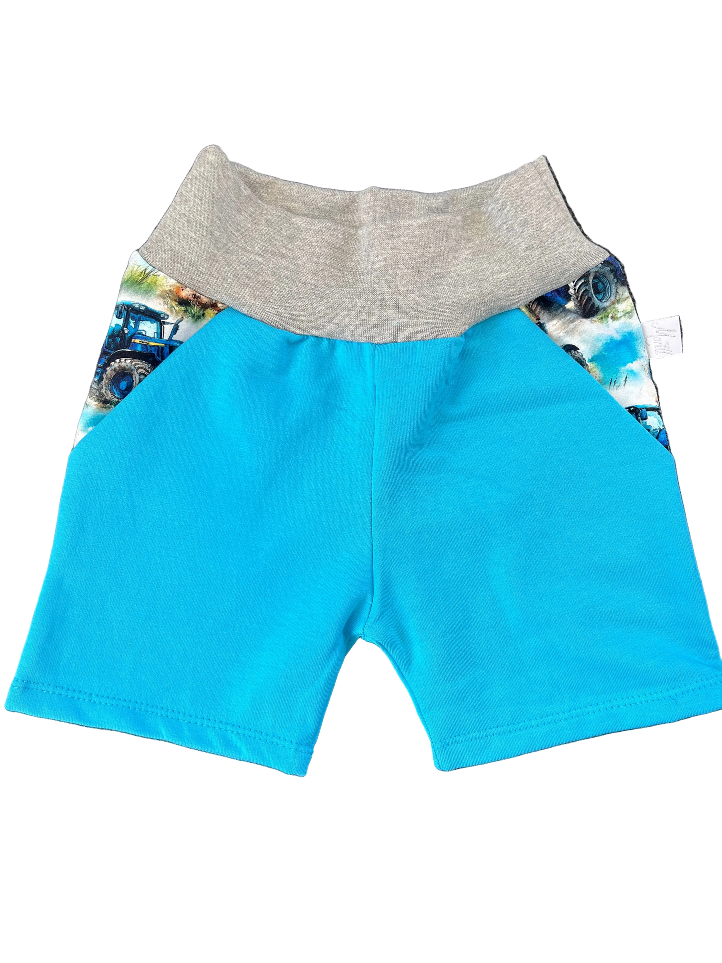 Somersett Turkis Traktor shorts og t-skjorte sett