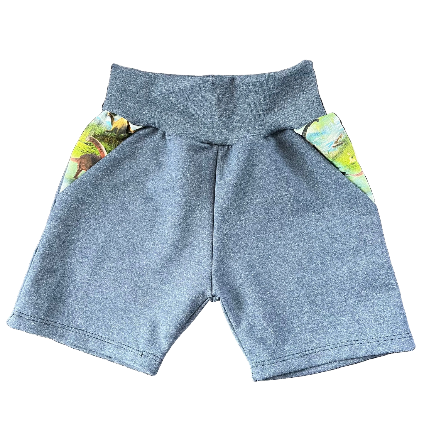 Somersett Dino blå-grønn shorts og t-skjorte sett