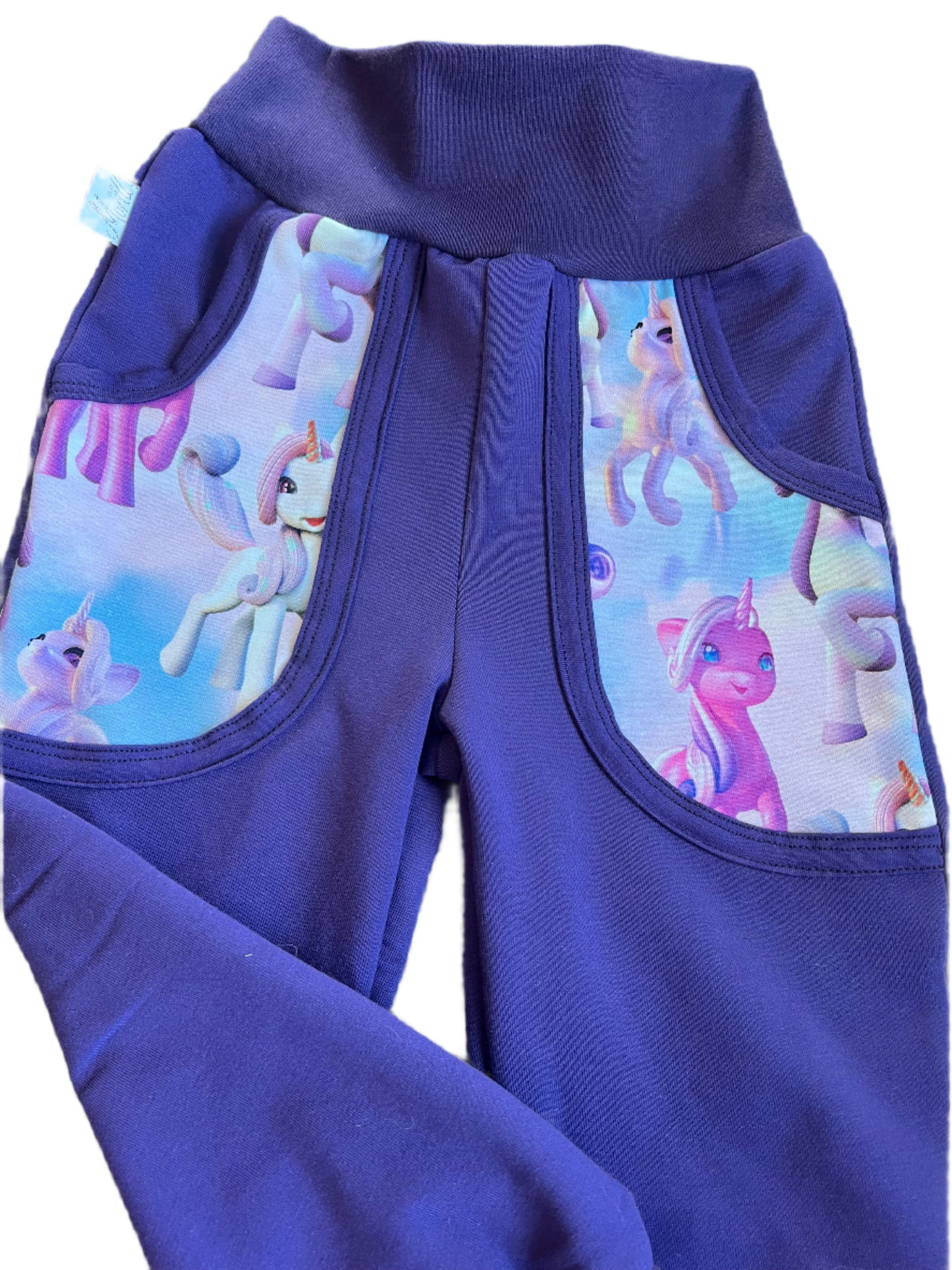 Bukse lilla enhjørning ponny
