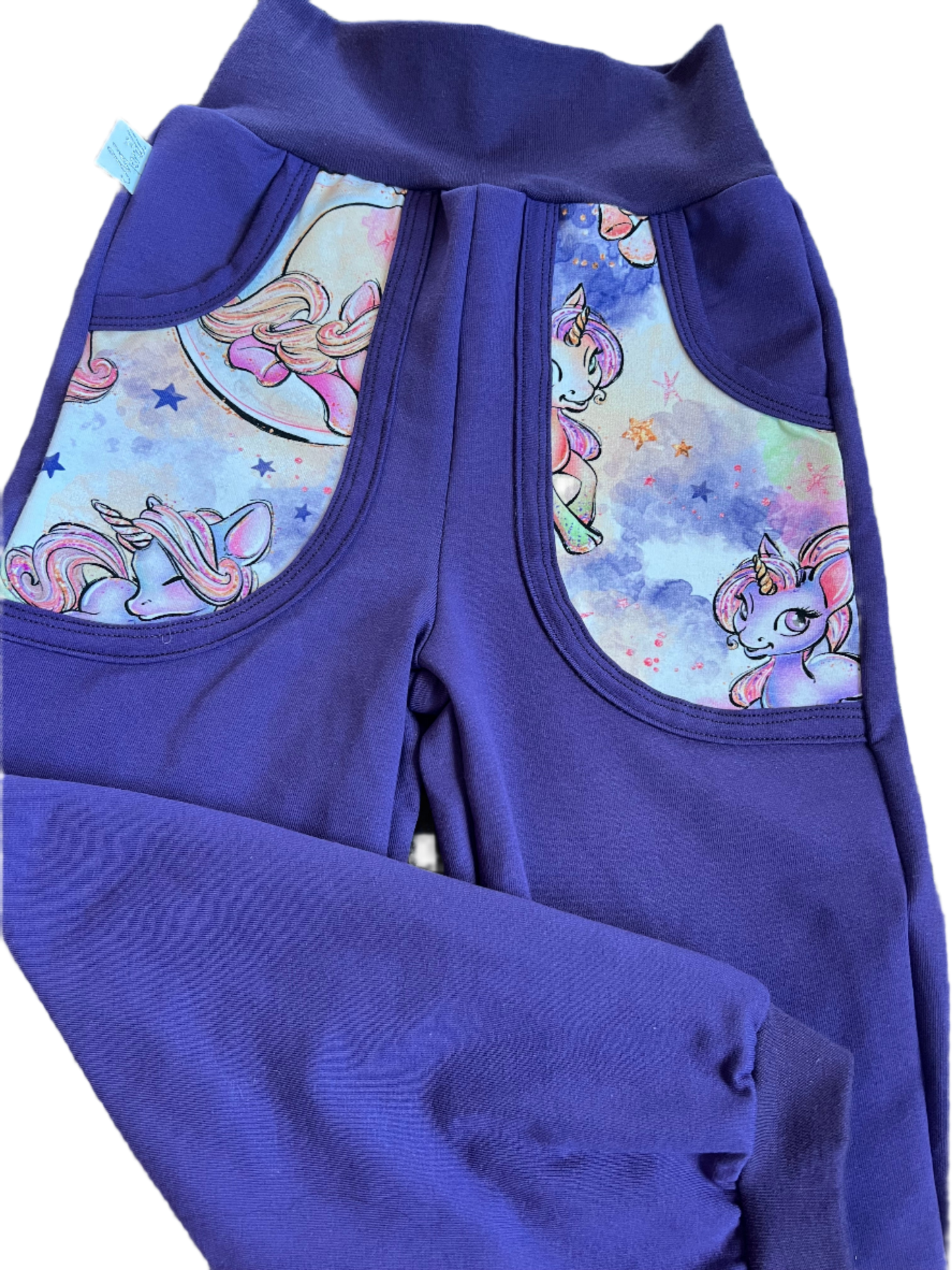 Bukse lilla enhjørning