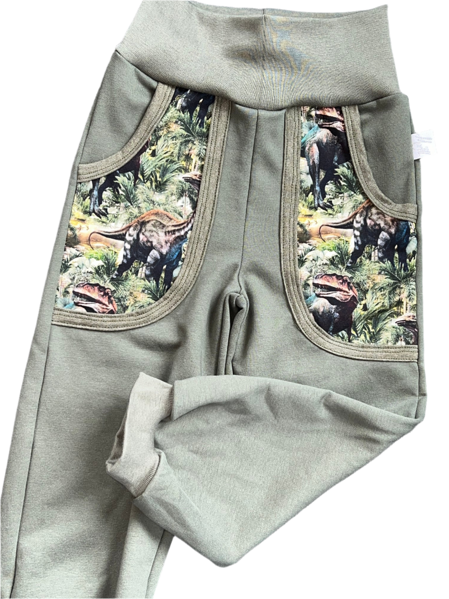 Joggedress dinosaur grønn