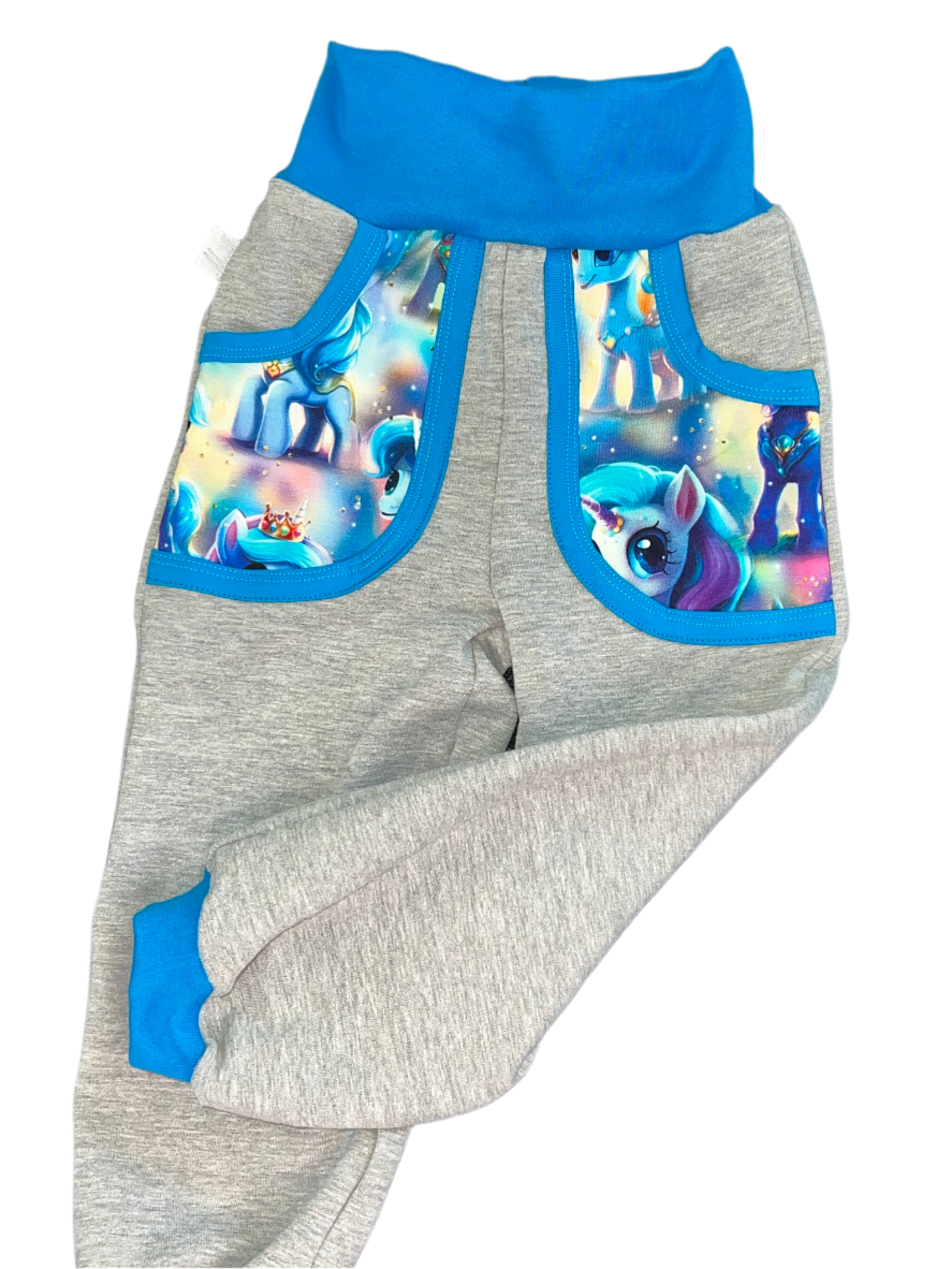 Joggedress Turkise Enhjørninger