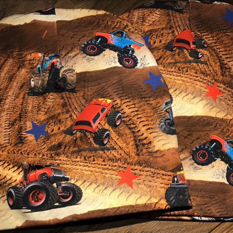 Monstertruck brun lue