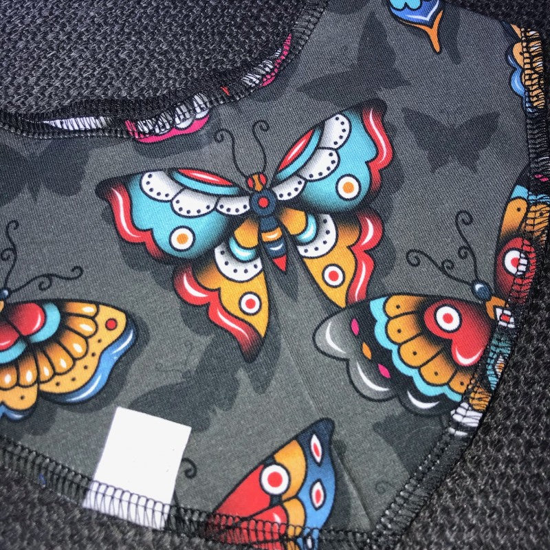 Smekke sommerfugler sort