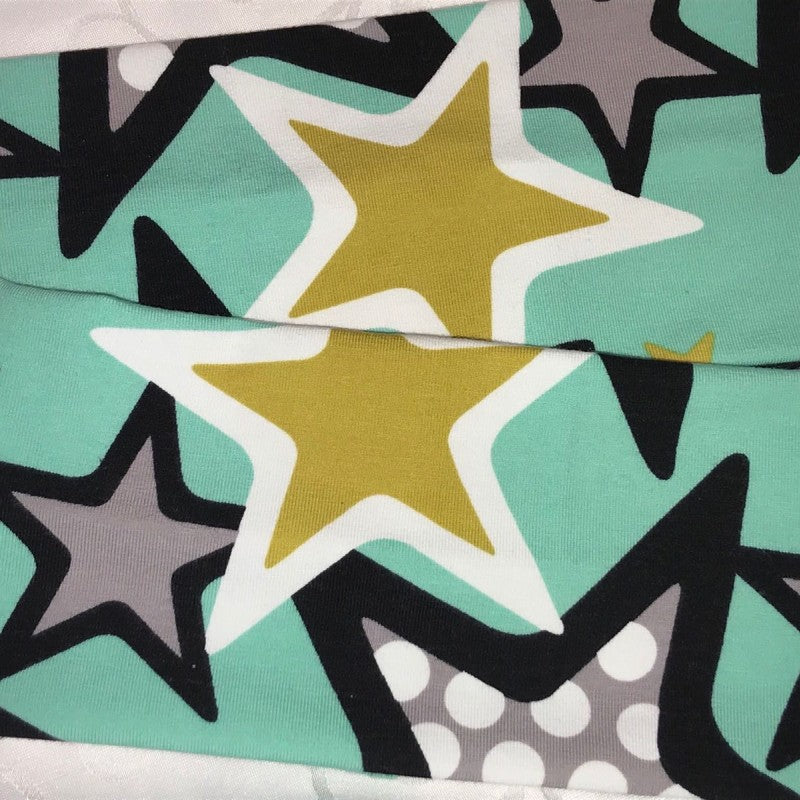 Pannebånd Znok stjerner Mint