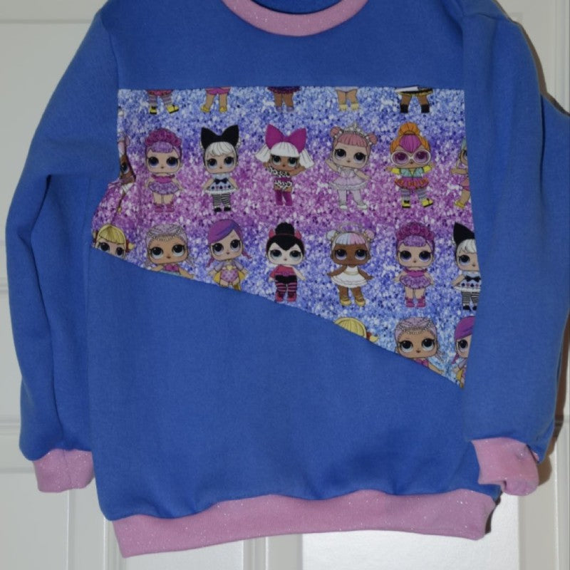 Genser LOL blå