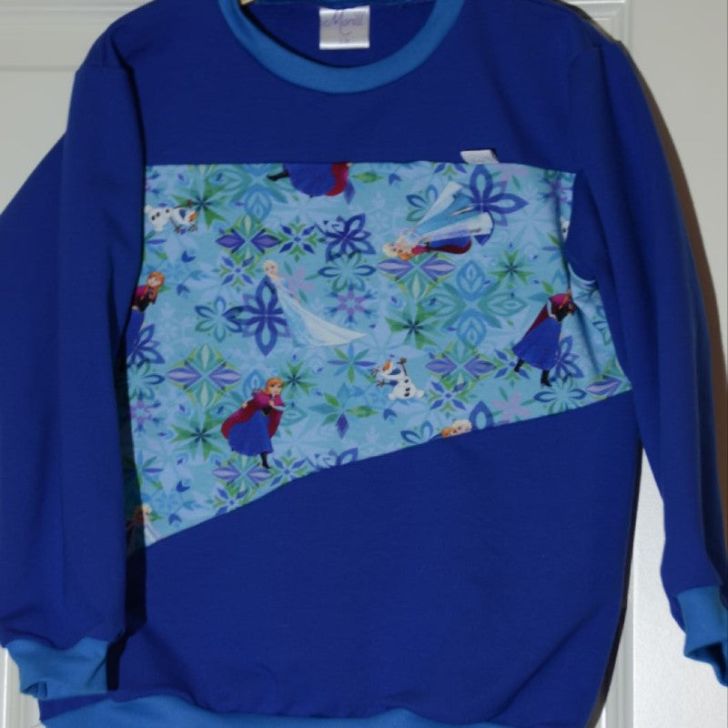 Genser Blå Let it go