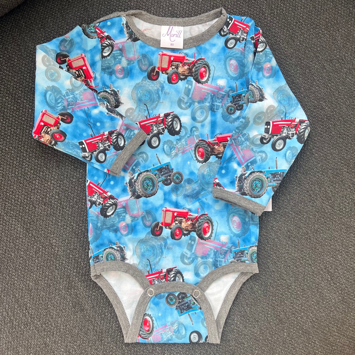 Body Blå/Rød Traktor