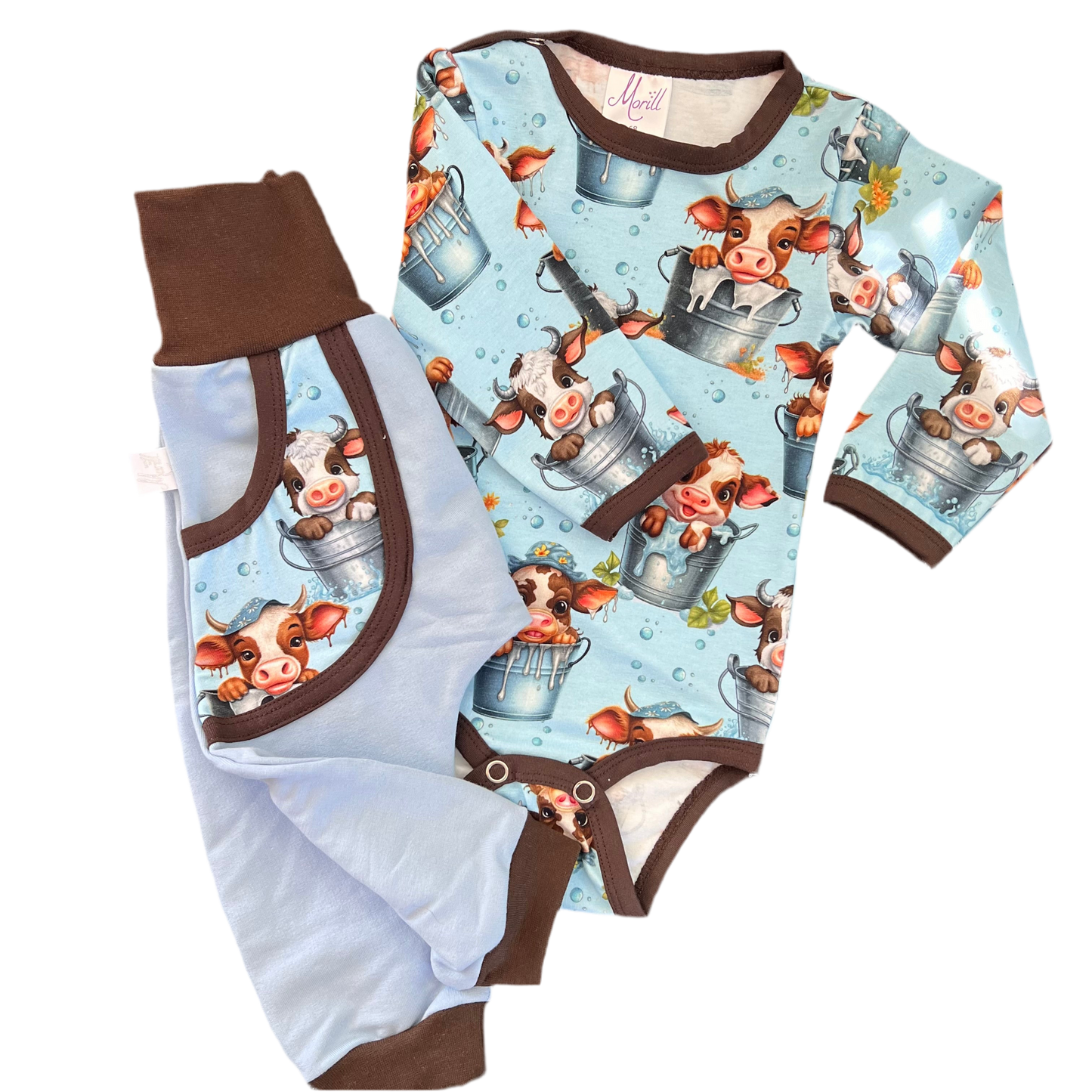 Baby Joggedress Blå Badeku