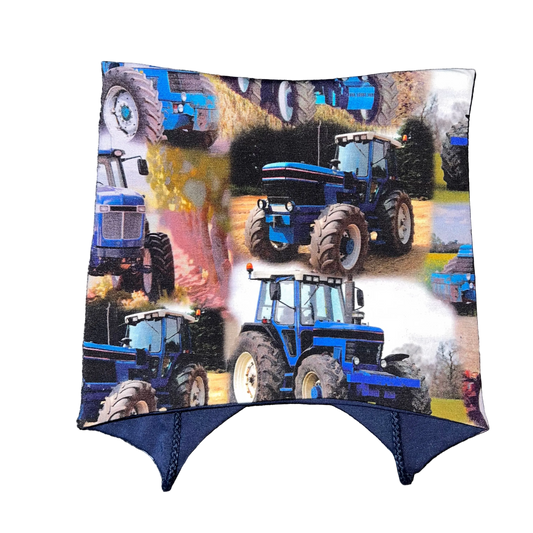 Knyttelue til barn med Ford Traktor