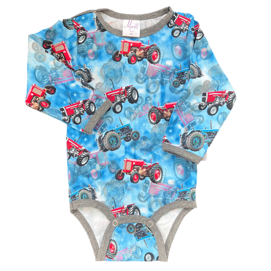 Body Blå/Rød Traktor