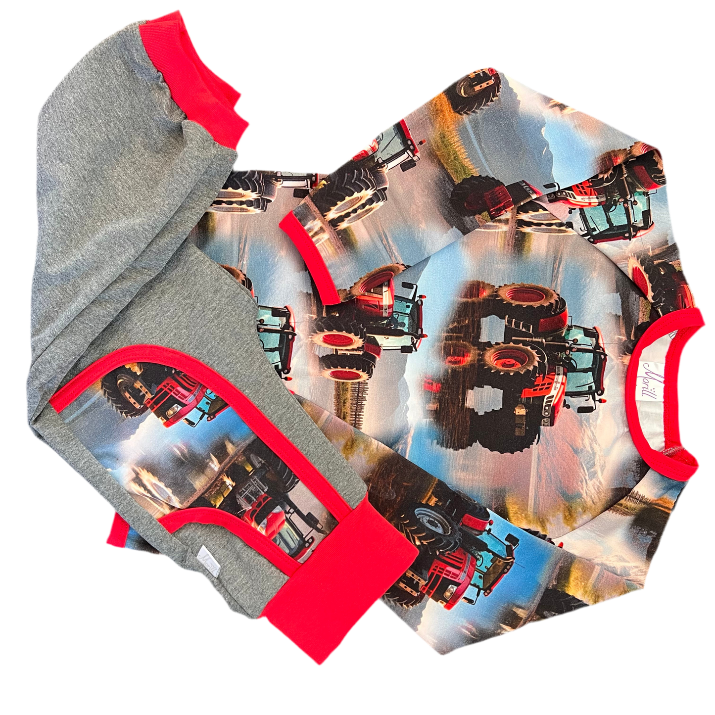 Joggedress Rød traktor