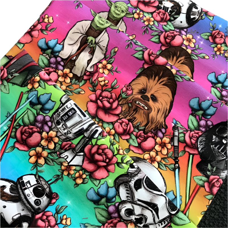 Pannebånd regnbue floralwars