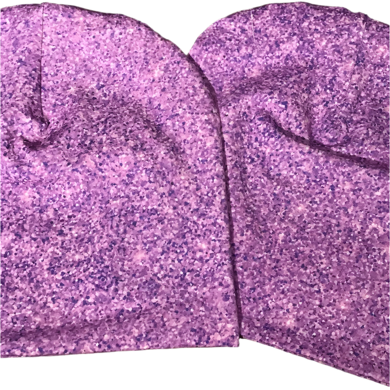 Glitter lilla lue