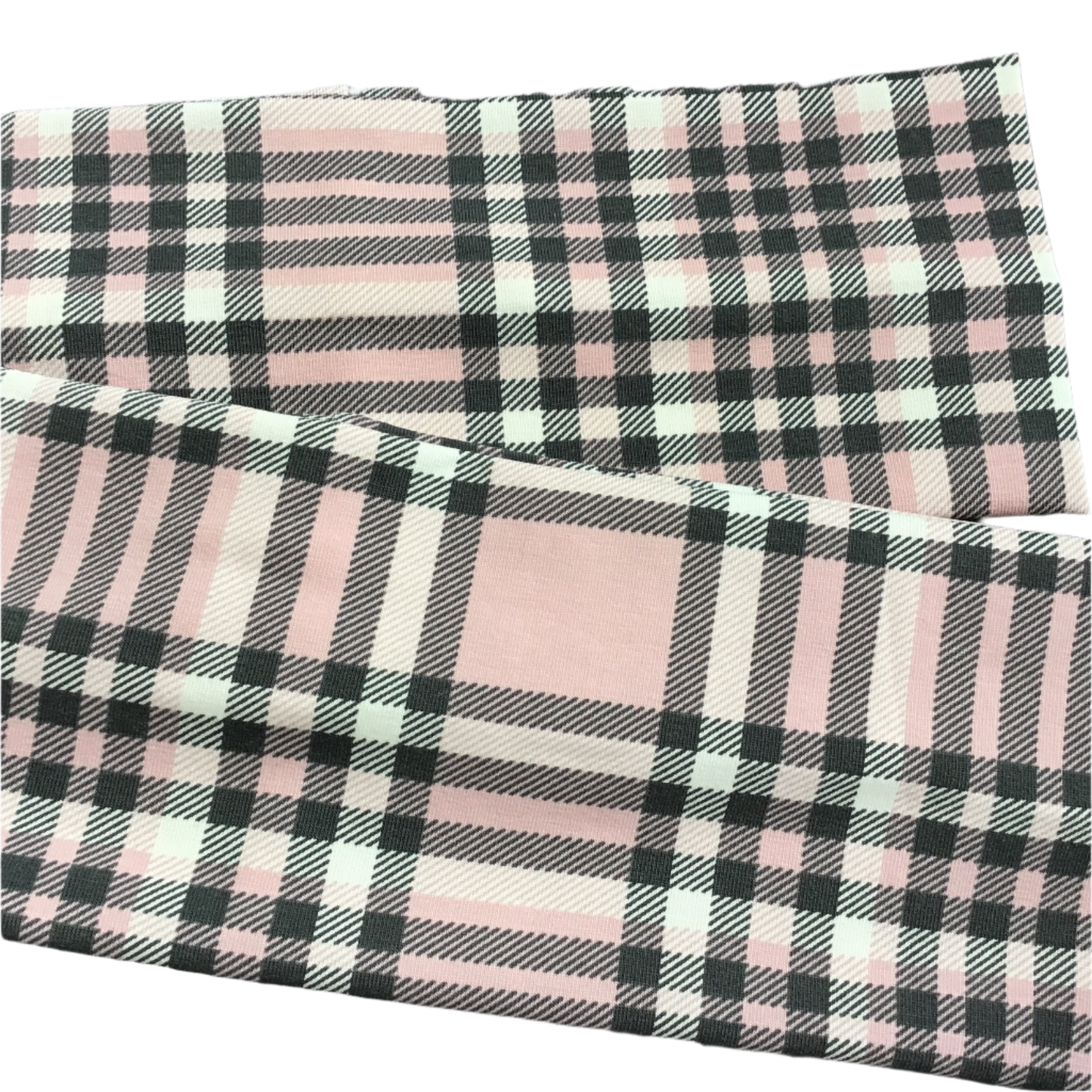 Pannebånd rosa ruter