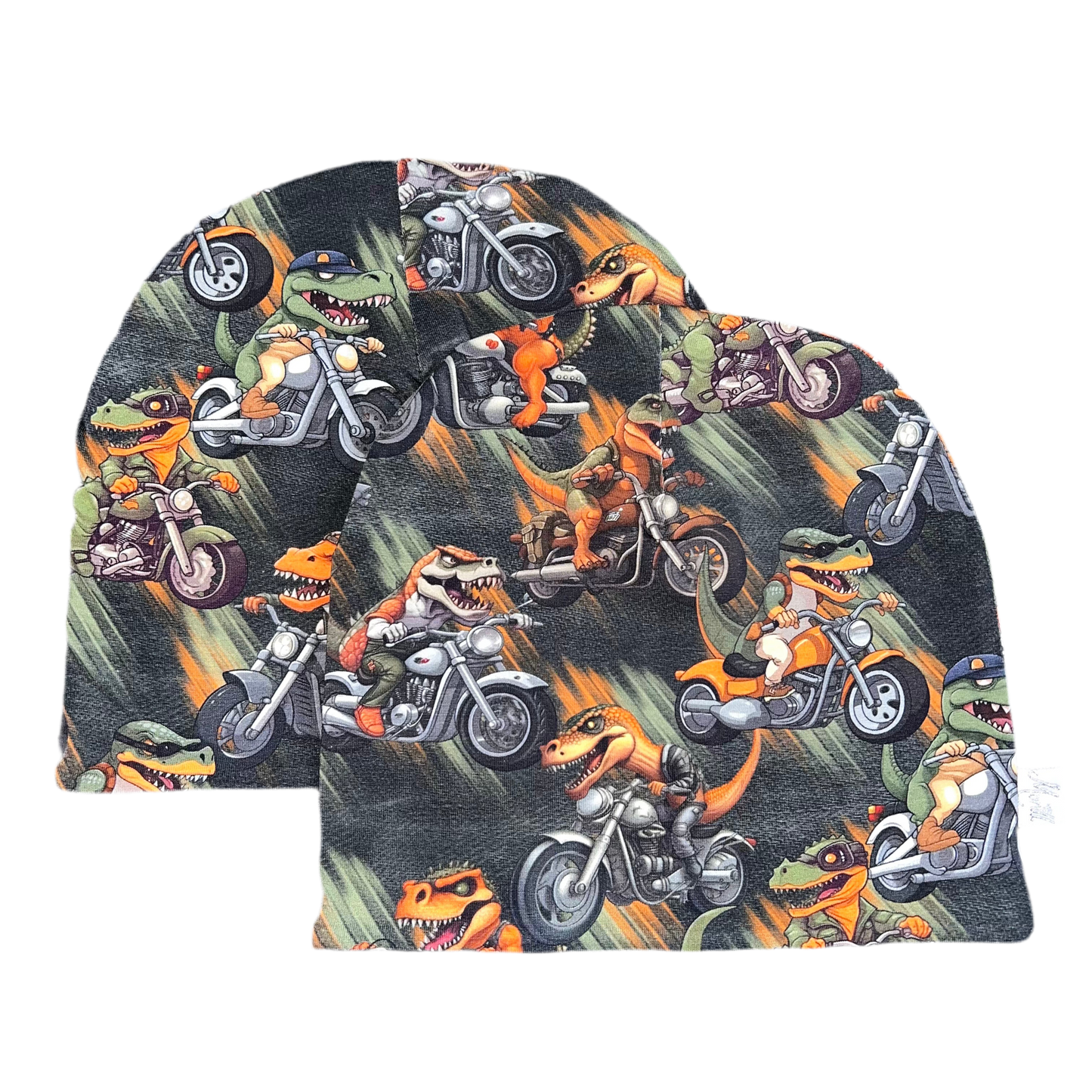 Ullfor Dinosaur på motorsykkel