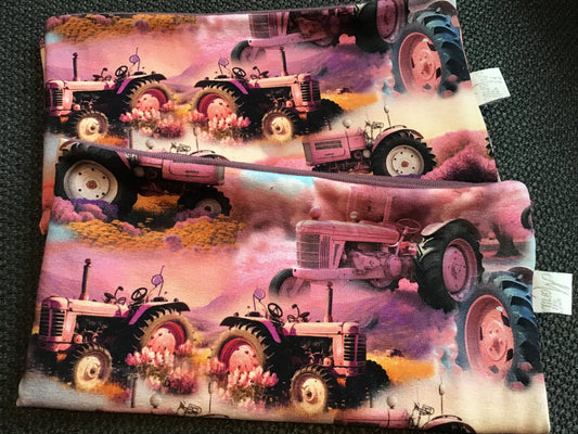 Hals rosa traktor