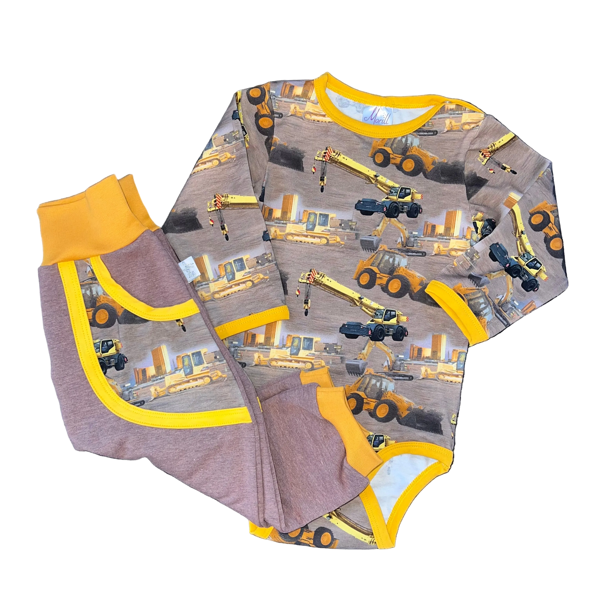 Babyjoggedress Brune Annleggsmaskiner