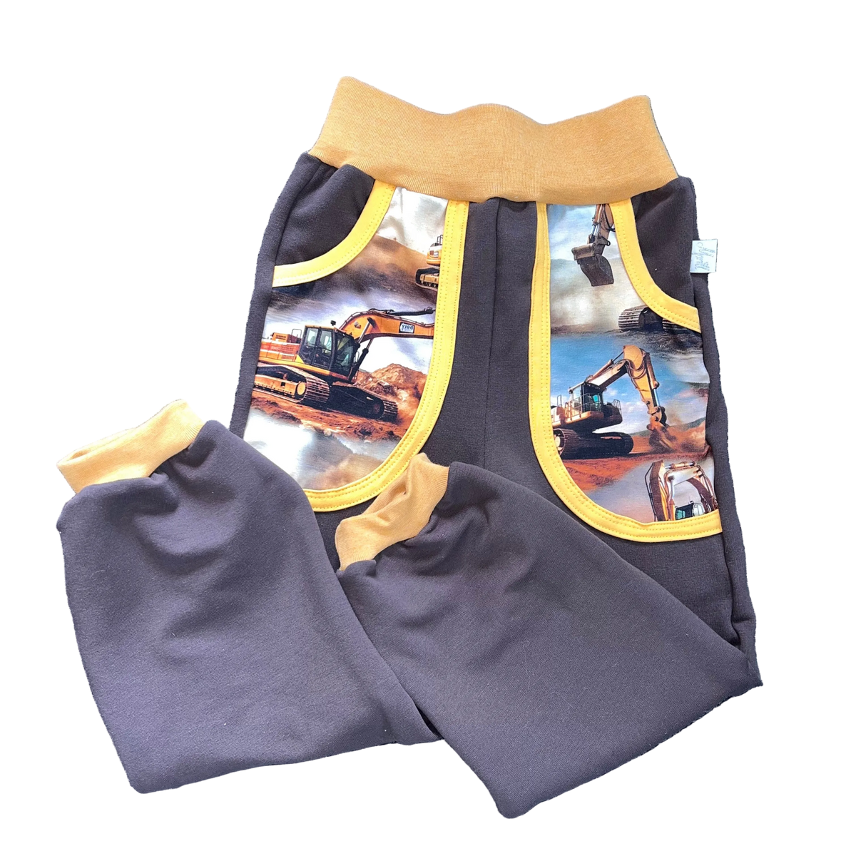 Joggedress Gravemaskiner brun
