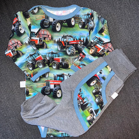 Babyjoggedress Massi traktor