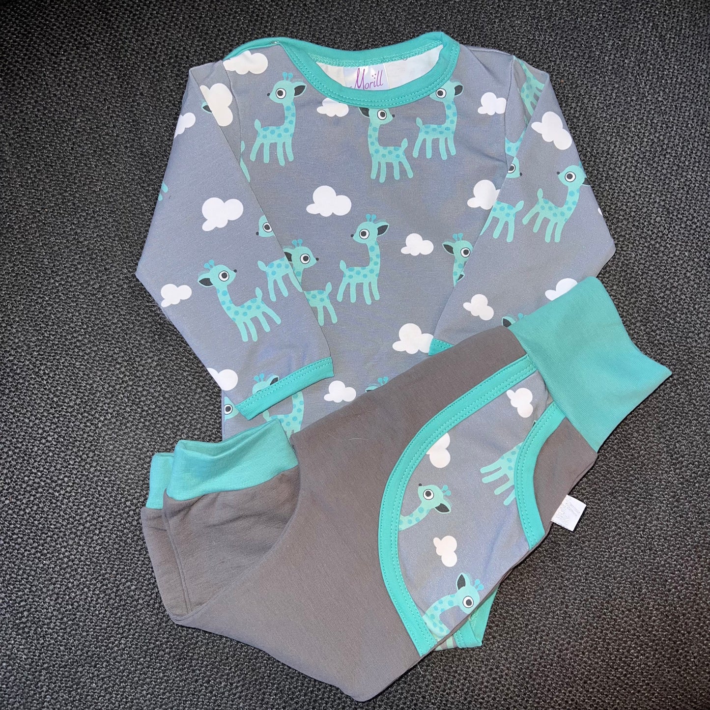 Babyjoggedress Mint Bambiraff