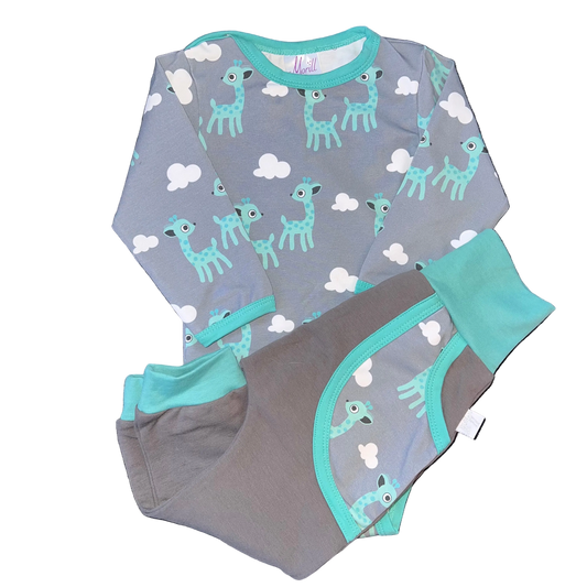 Babyjoggedress Mint Bambiraff