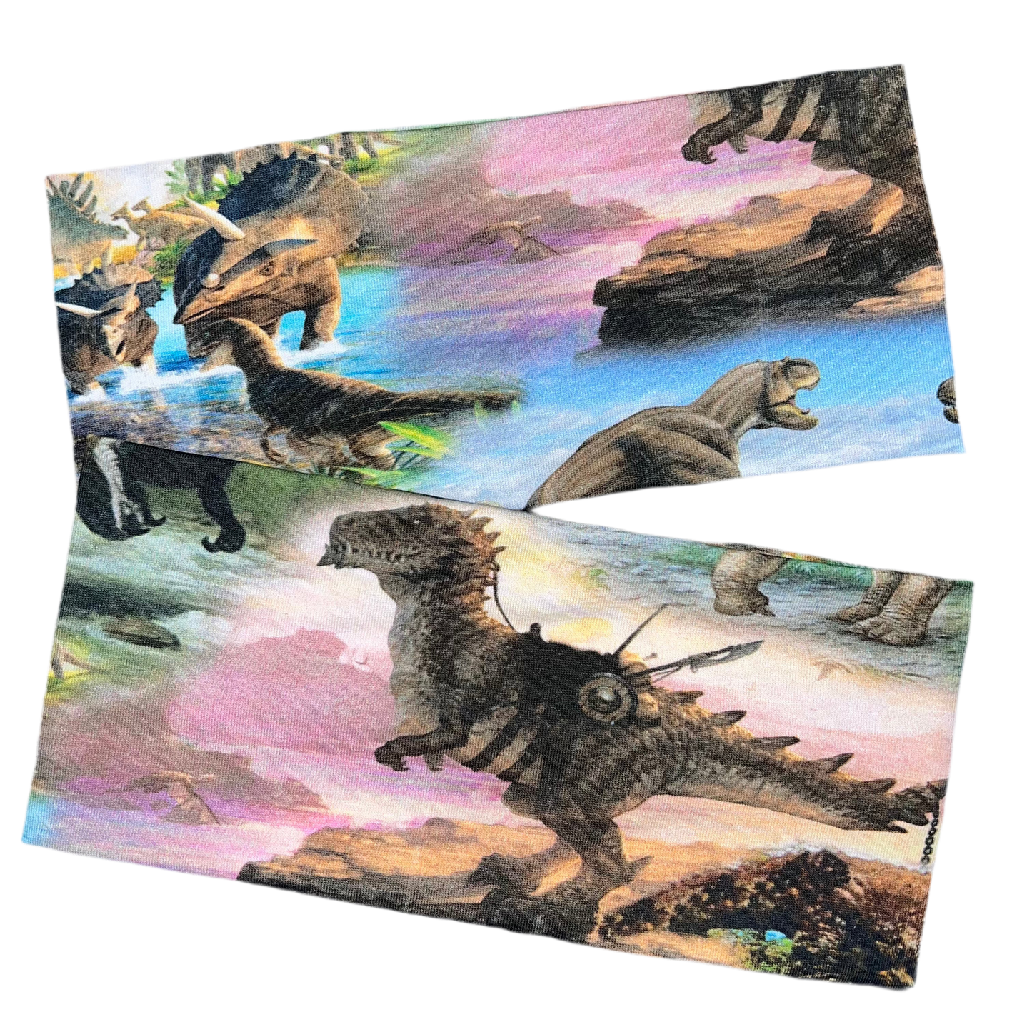 Pannebånd Dinosaurer i vannkanten