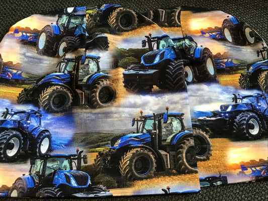 Blå New Traktor Lue