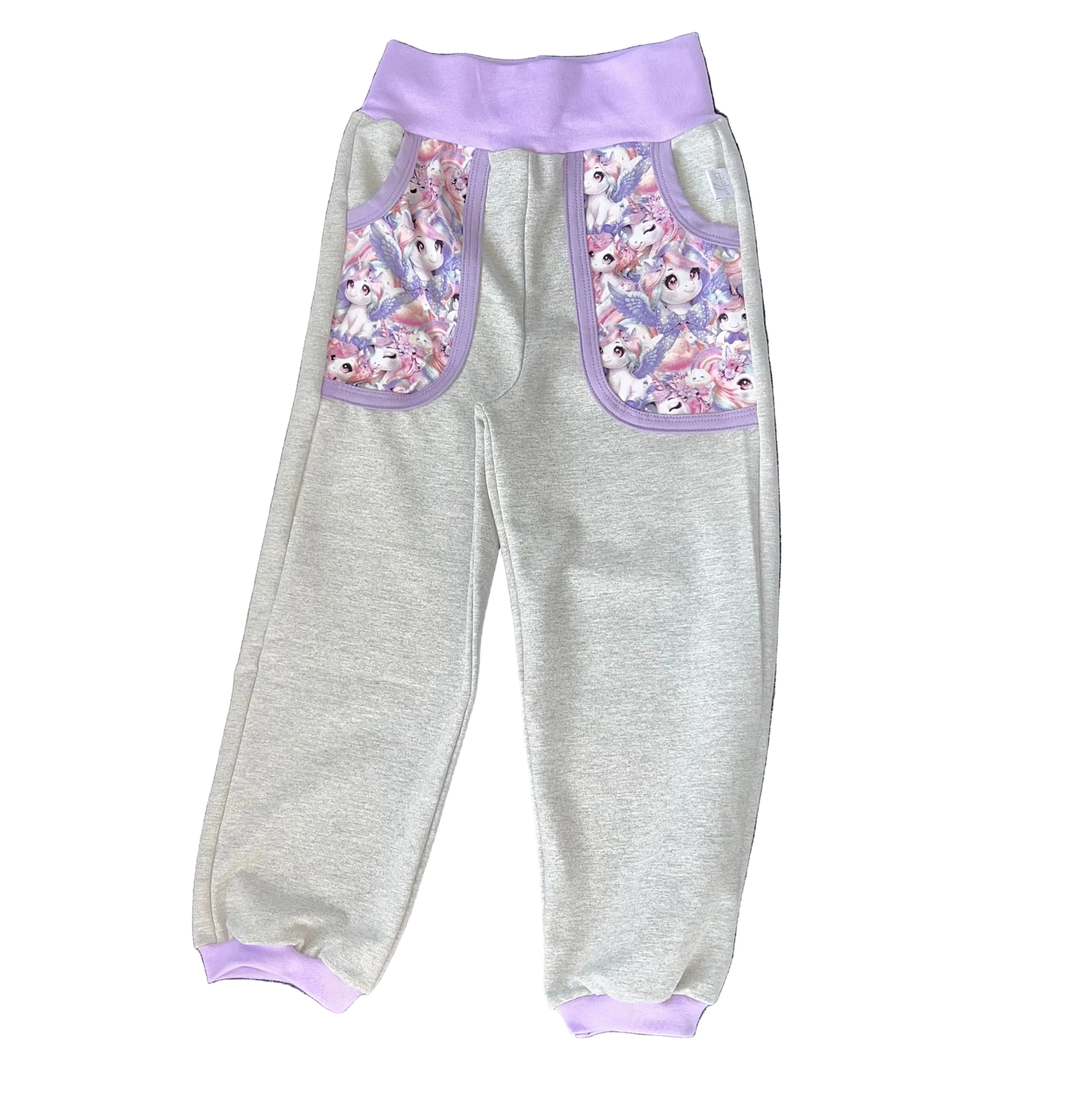 Joggedress Lys Lilla Enhjørninger